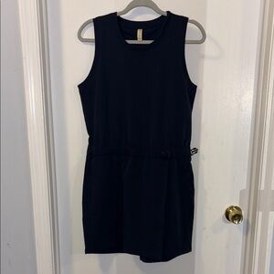 Navy Sleeveless Dress